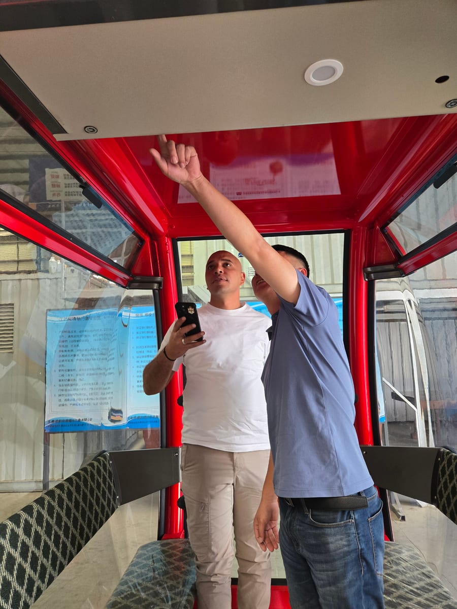 8-person gondola